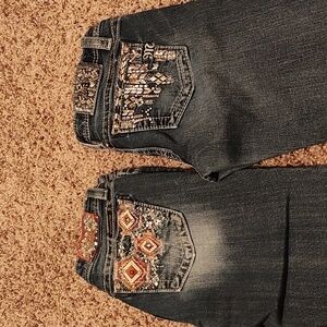 Miss Me bundle. Skinny jeans size 16.  Great shape!